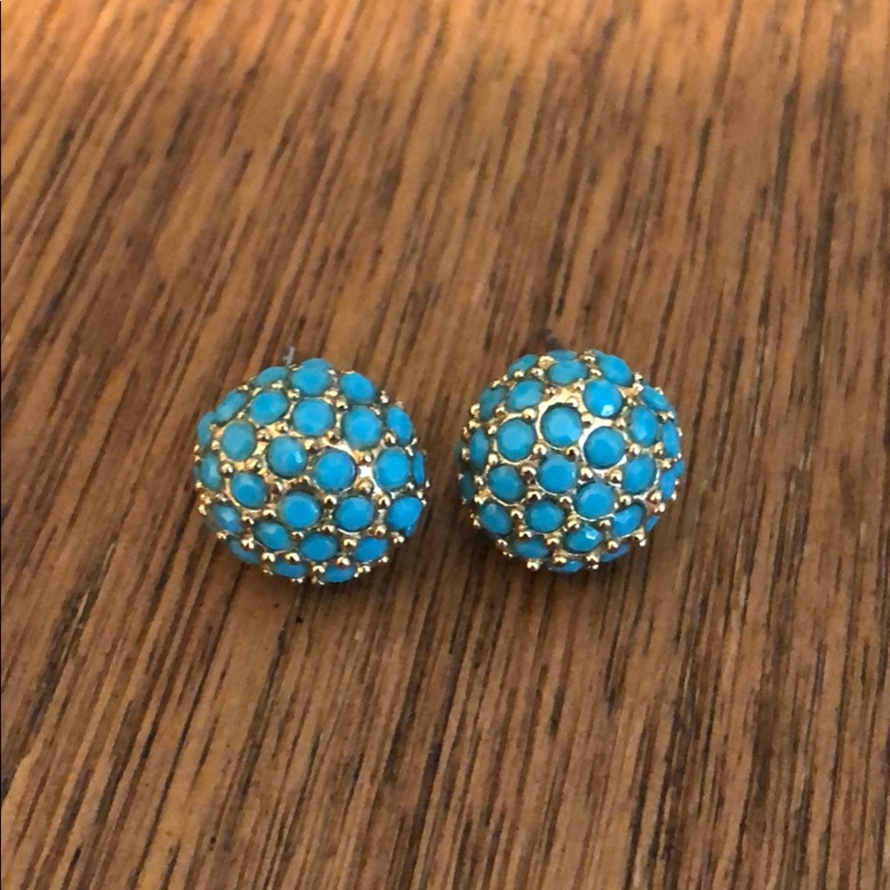 Turquoise stud earrings